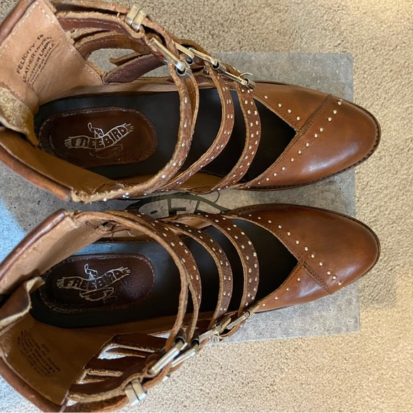 NIB Freebird Felicity Cognac size 10 - Picture 5 of 12